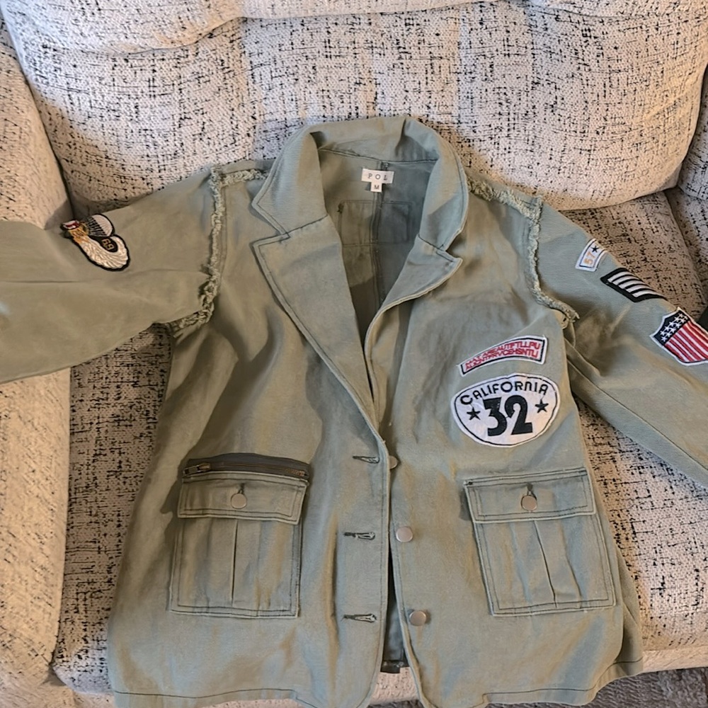 POL size med military jacket from a boutique